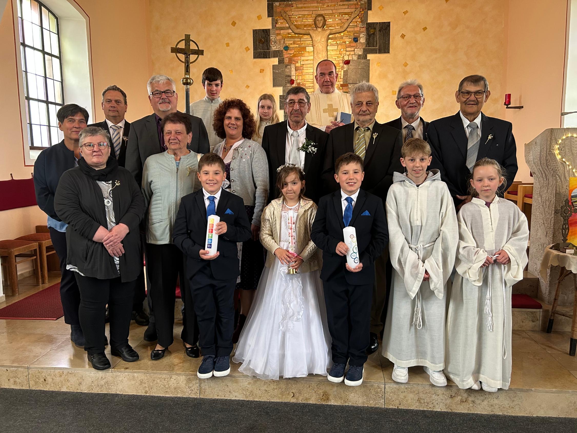 Erst- und Jubelkommunioin Kehlbach 2025
