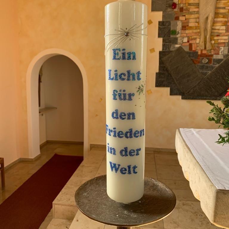 Friedenskerze Kehlbach