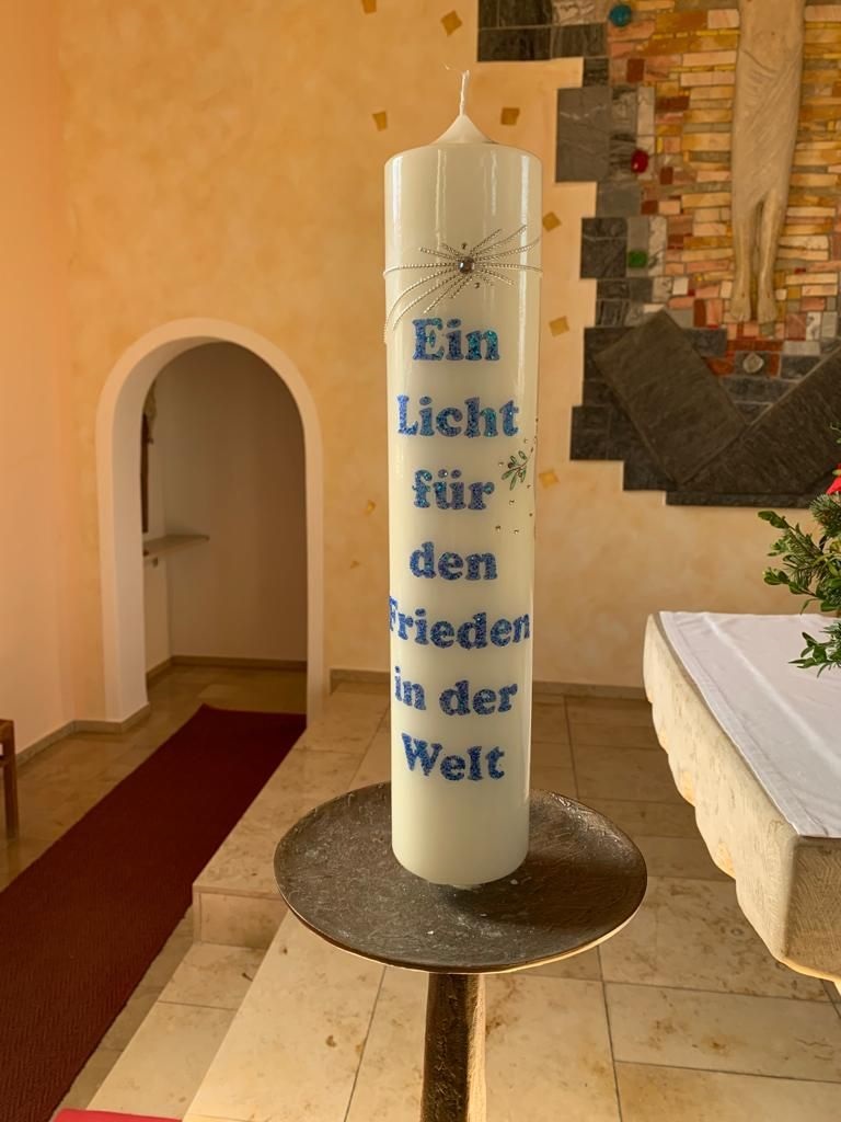 Friedenskerze Kehlbach