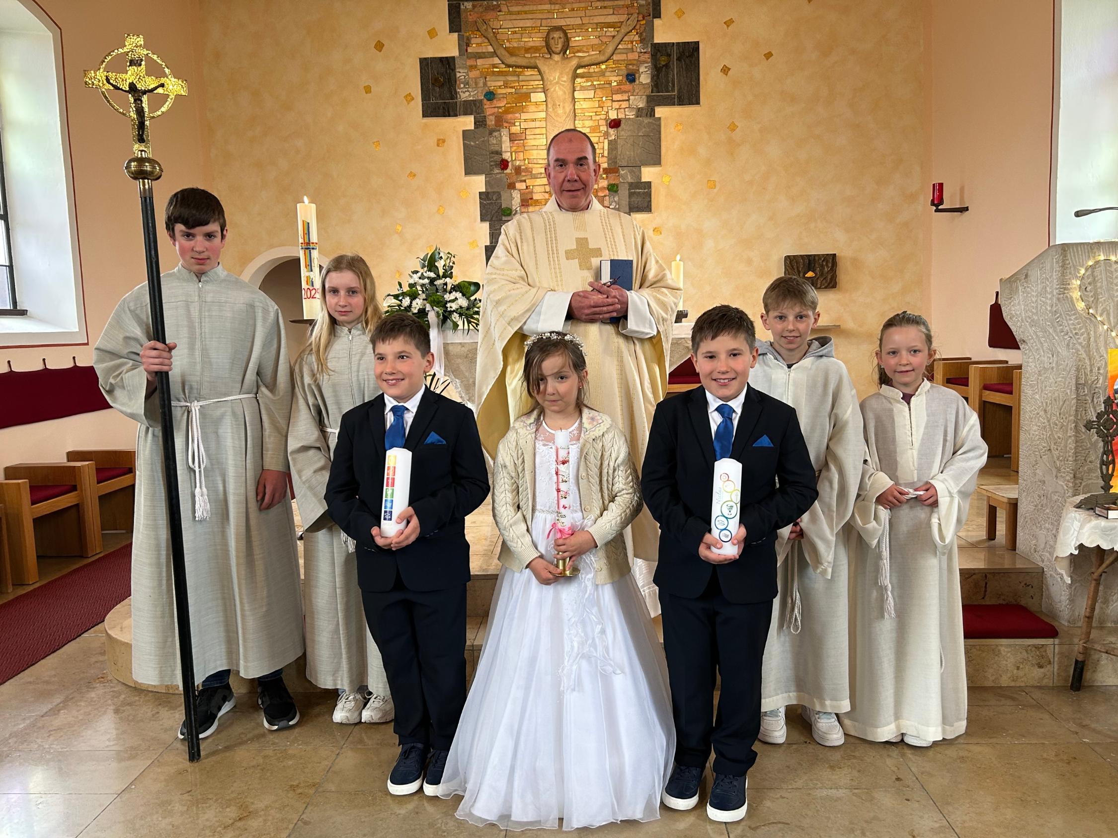 Kommunionkinder Kehlbach