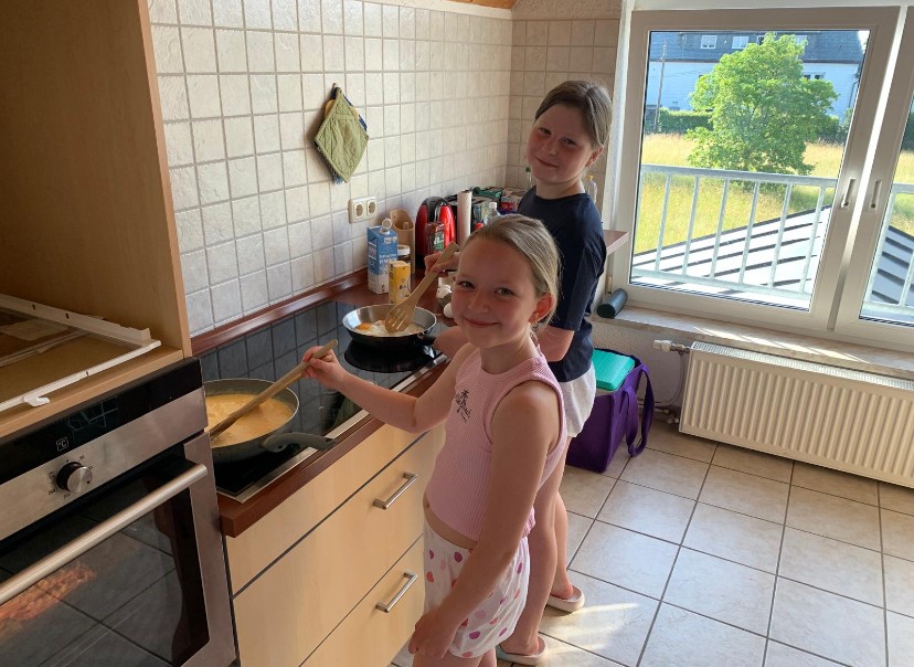 Minis zaubern herzhaftes Essen