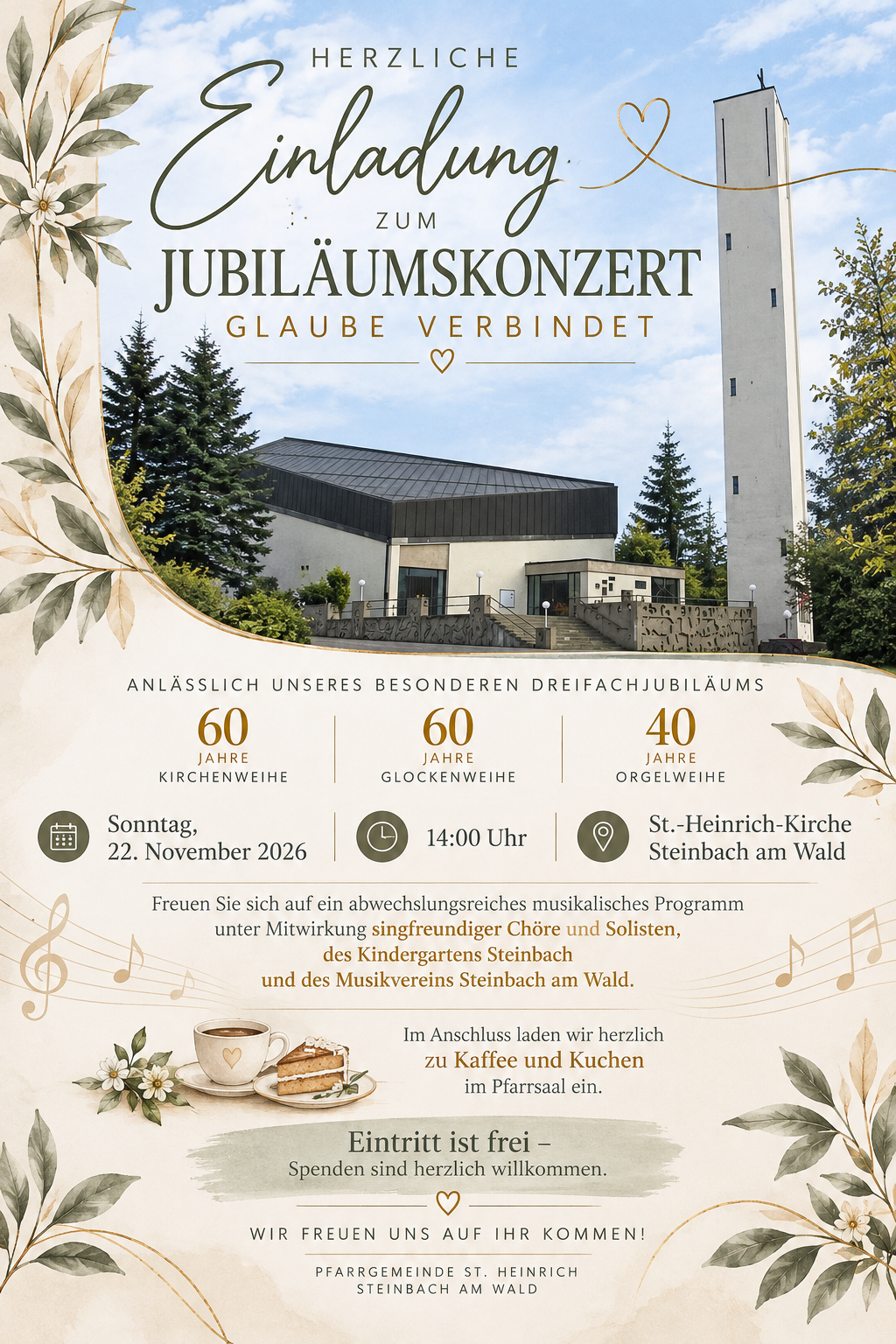 Jubiläumskonzert 2026